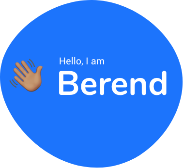 Hello, I am Berend